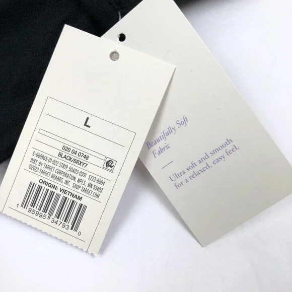 NEW Stars Above Black Chemise Nightgown Nightie Sexy Ultra Soft Padded Womens L - Picture 7 of 8